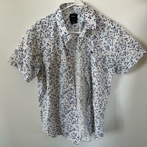 RVCA Floral Design Short Sleeve Shirt